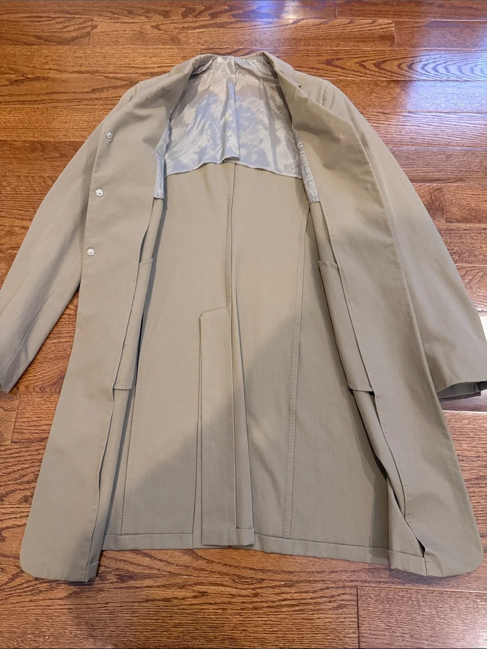 Burberry Prorsum Classic Women’s Beige Single-Breasted Coat - Picture 6 of 12